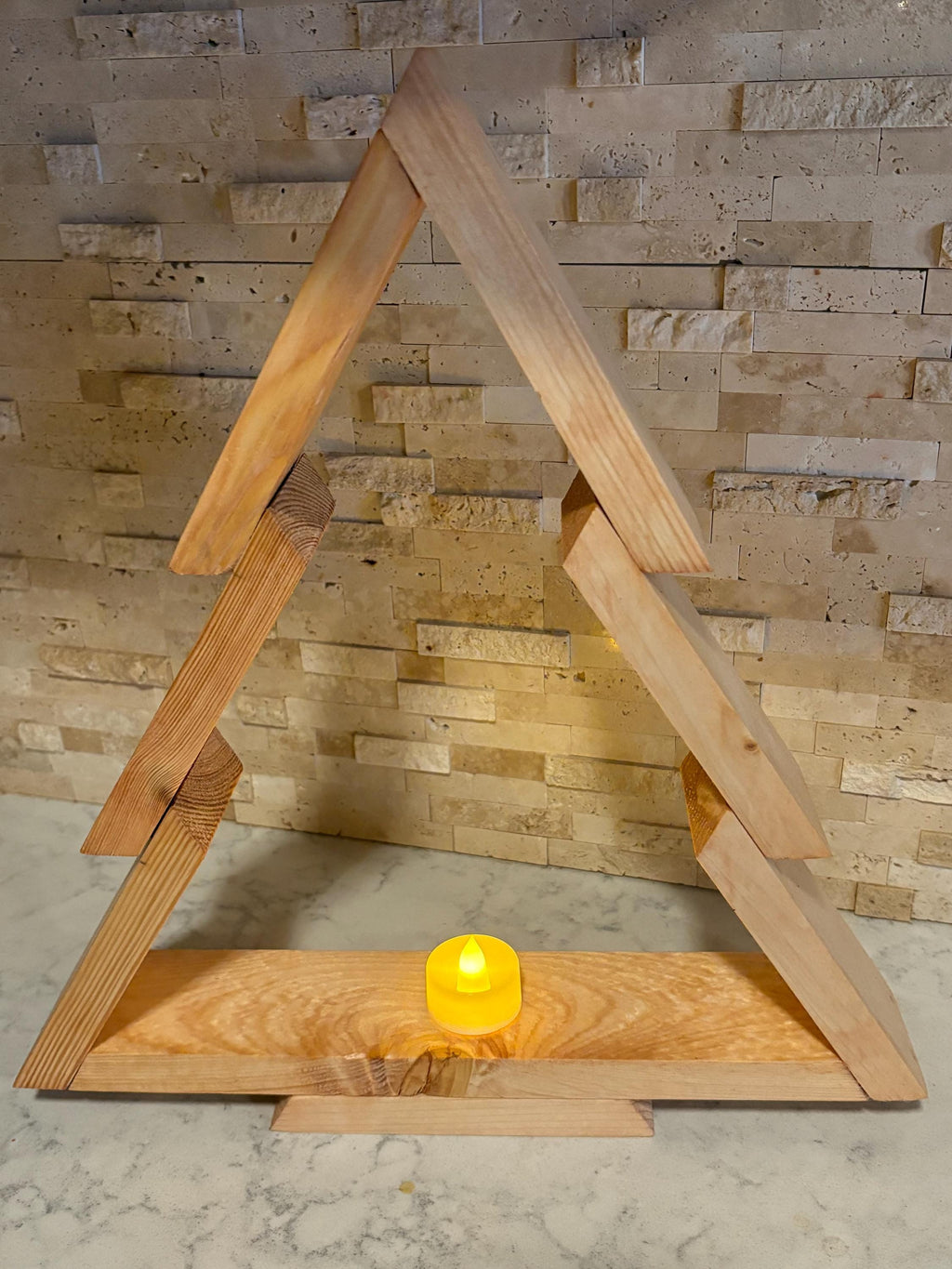 Rustic Wooden Christmas Tree