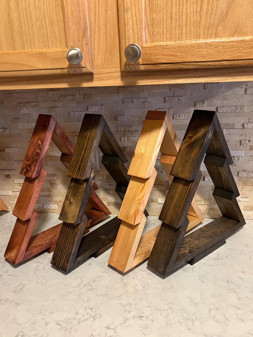 Rustic Wooden Christmas Tree