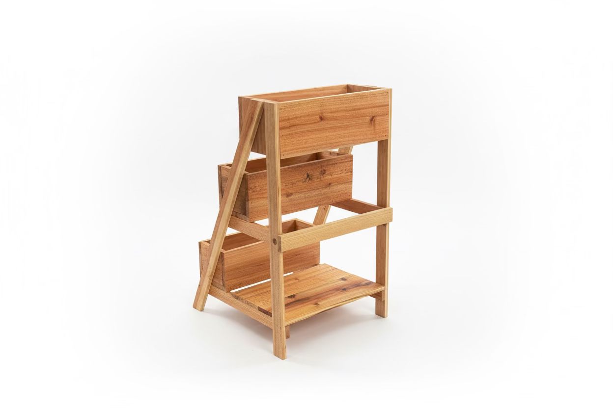 Cedar herb planter