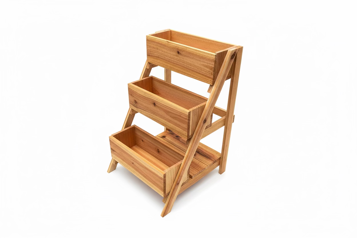 Cedar herb planter