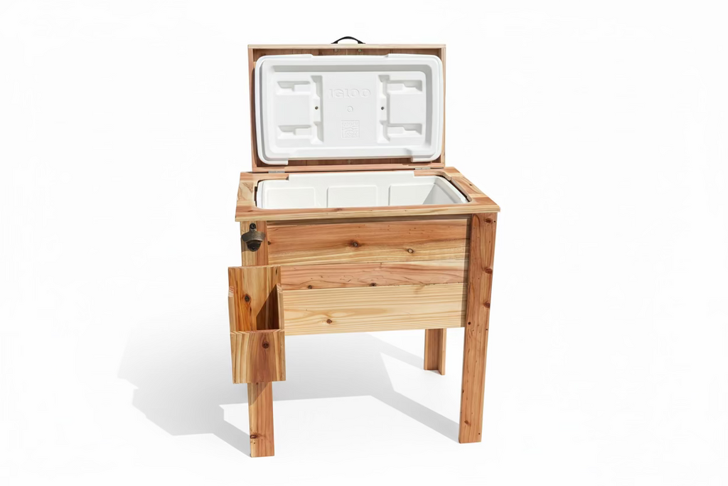 Cedar handmade cooler