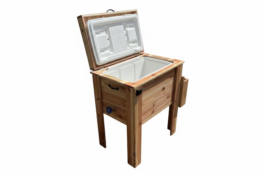 Cedar handmade cooler