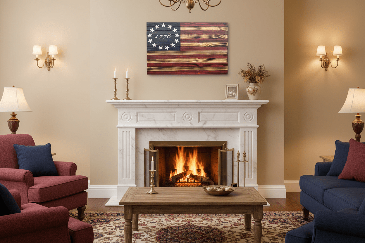 American flag - Creatn Sawdust