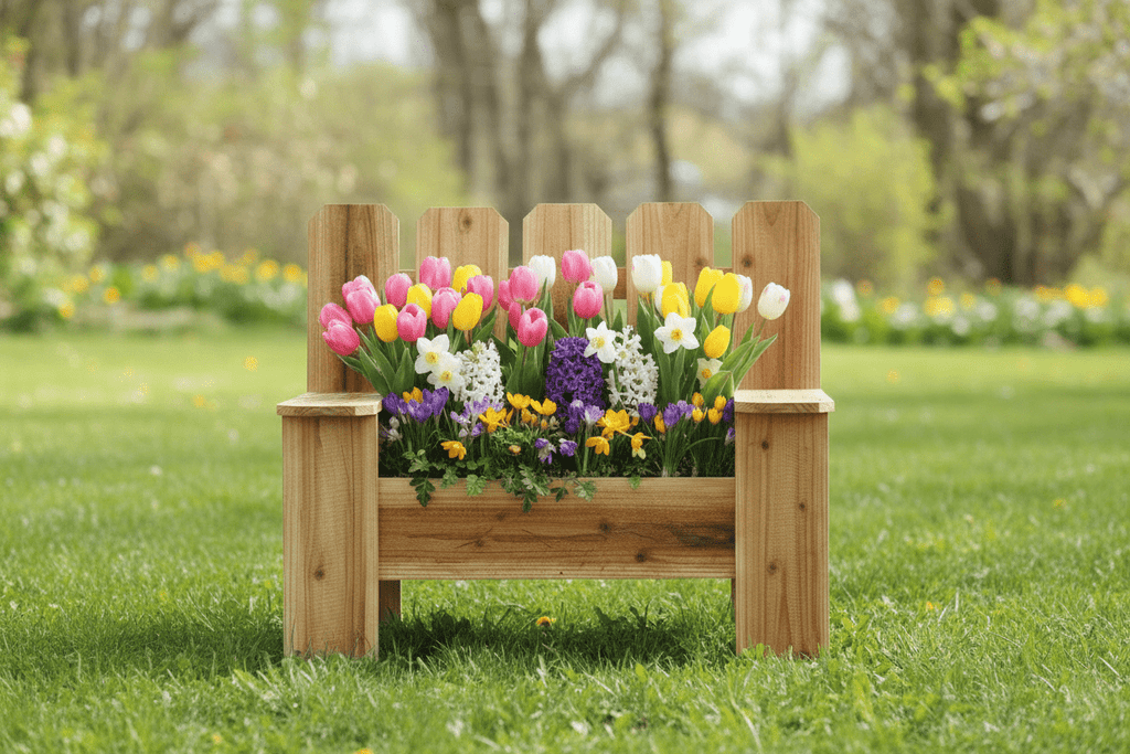 Bench Planter - Creatn Sawdust