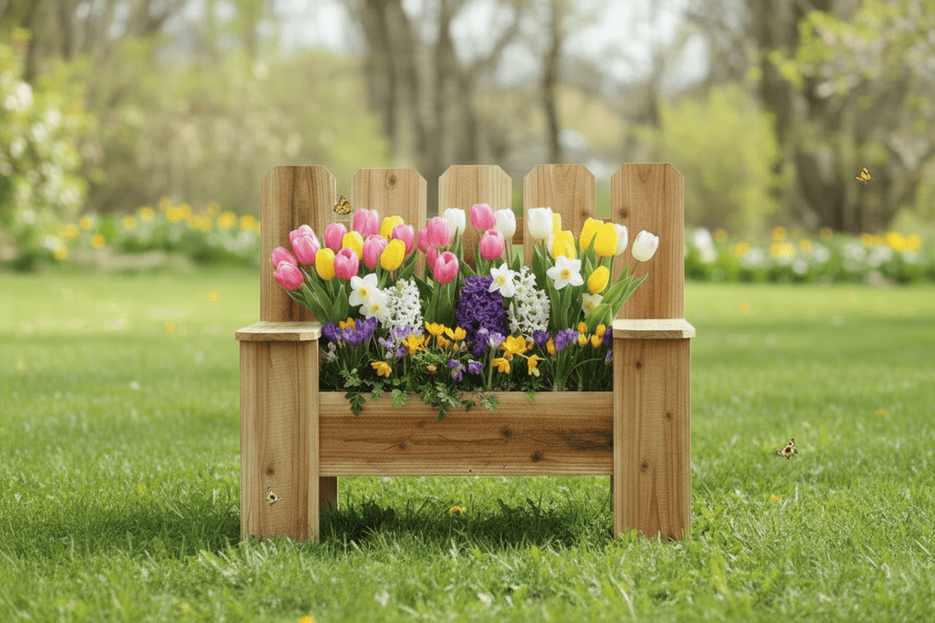 Bench Planter - Creatn Sawdust