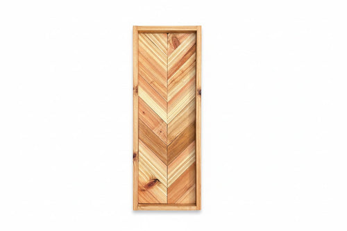 Cedar address sign - Creatn Sawdust