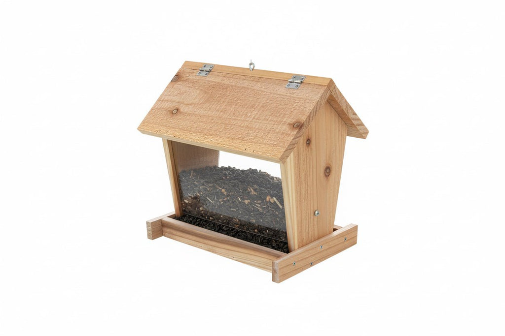 Cedar bird feeder - Creatn Sawdust