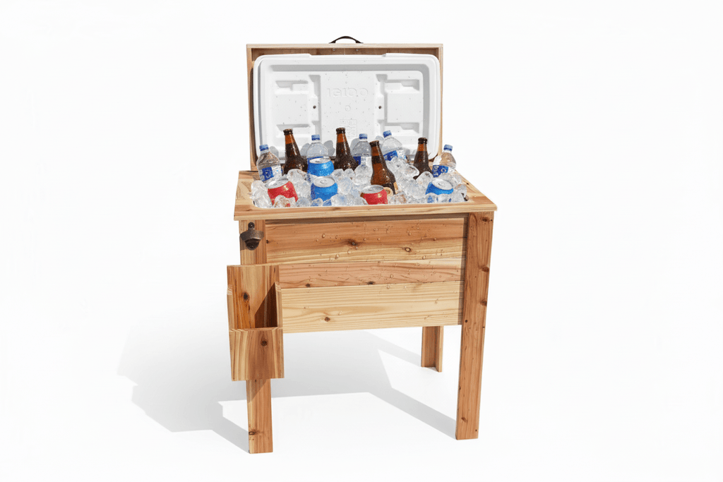 Cedar handmade cooler - Creatn Sawdust