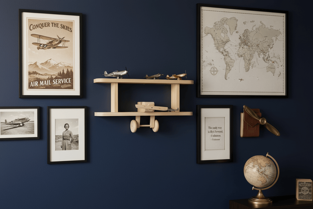 Handmade wooden airplane - Creatn Sawdust