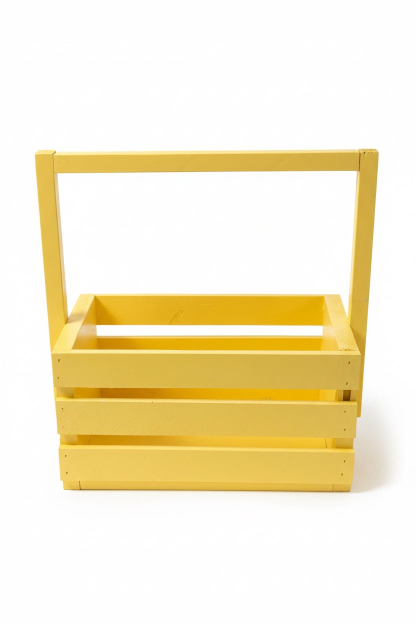 Handmade wooden Easter basket, a charming reusable keepsake for egg hunts, gifts, and spring décor - Creatn Sawdust