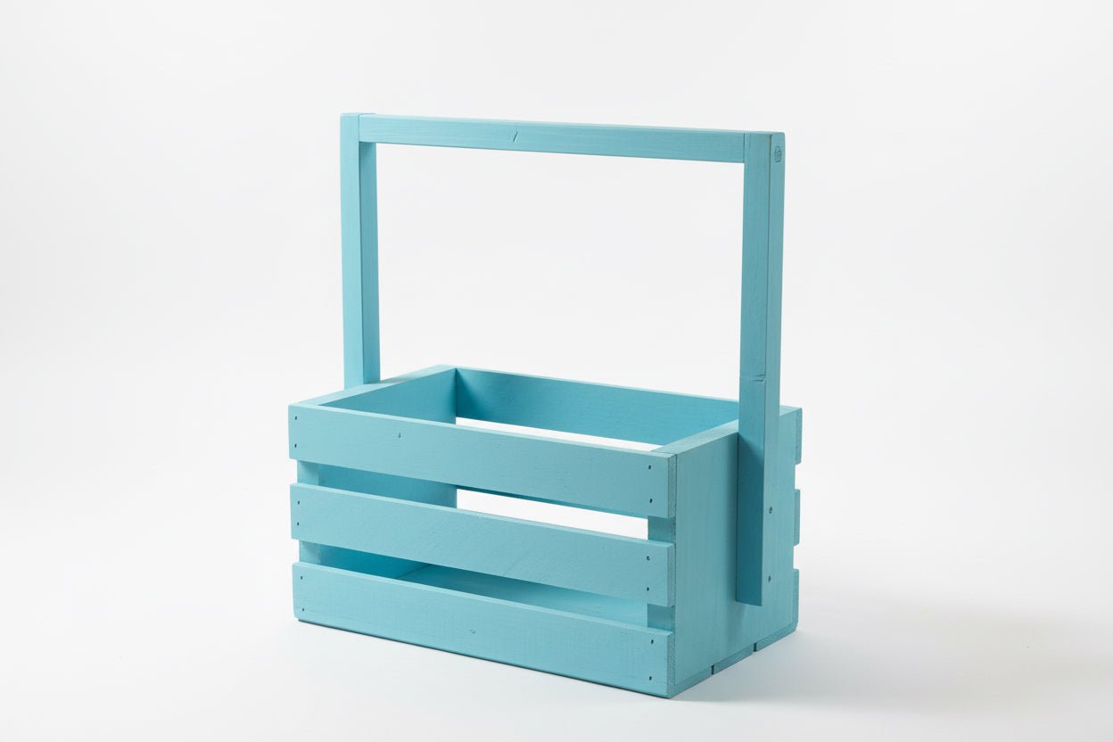 Handmade wooden Easter basket, a charming reusable keepsake for egg hunts, gifts, and spring décor - Creatn Sawdust