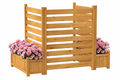 HVAC privacy screen - Creatn Sawdust
