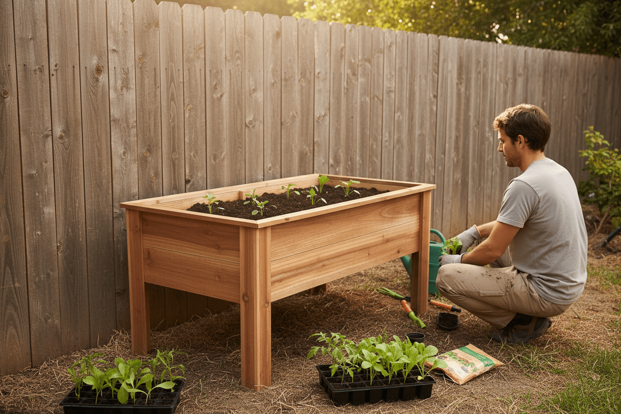 Large planter - Creatn Sawdust