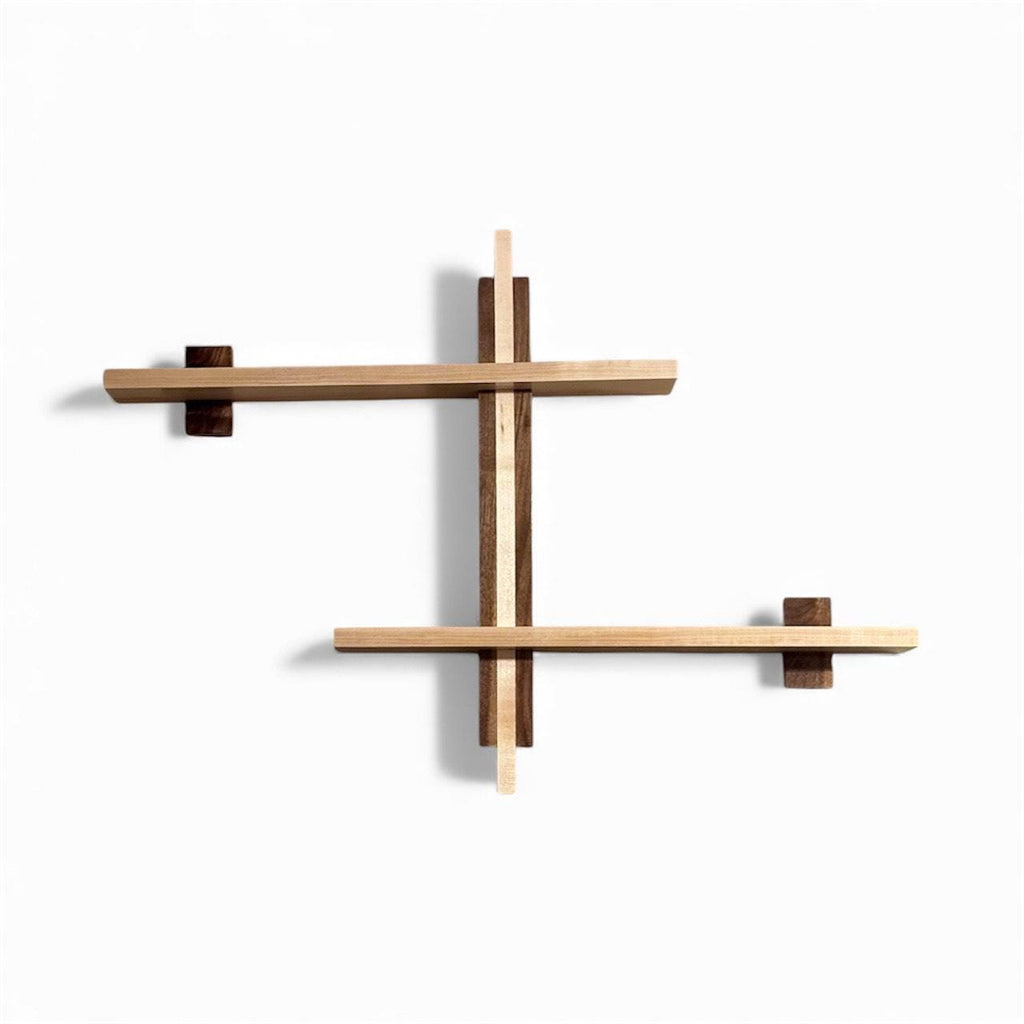 Modern Elegant wall shelf, floating shelf - Creatn Sawdust