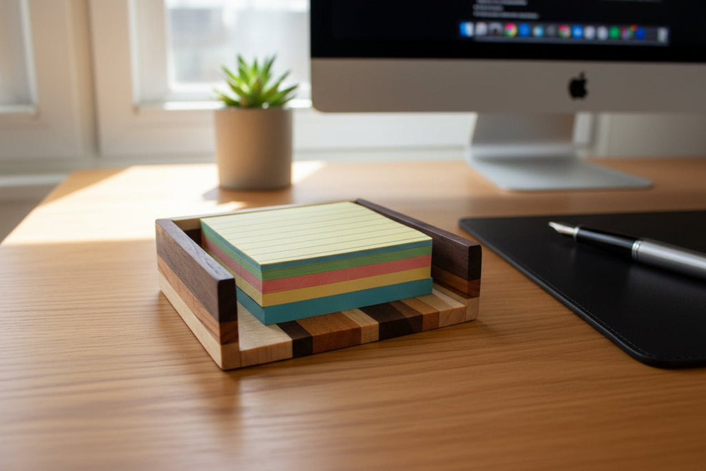 Post It Note Desk holder - Creatn Sawdust