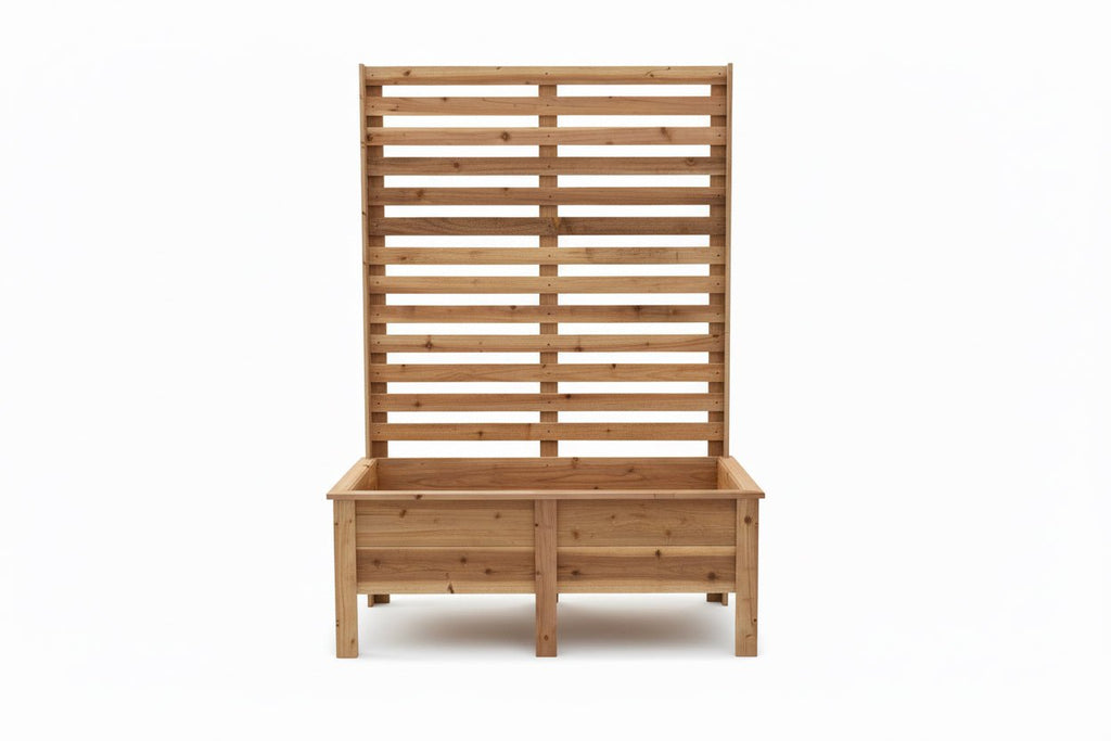Privacy cedar planter - Creatn Sawdust