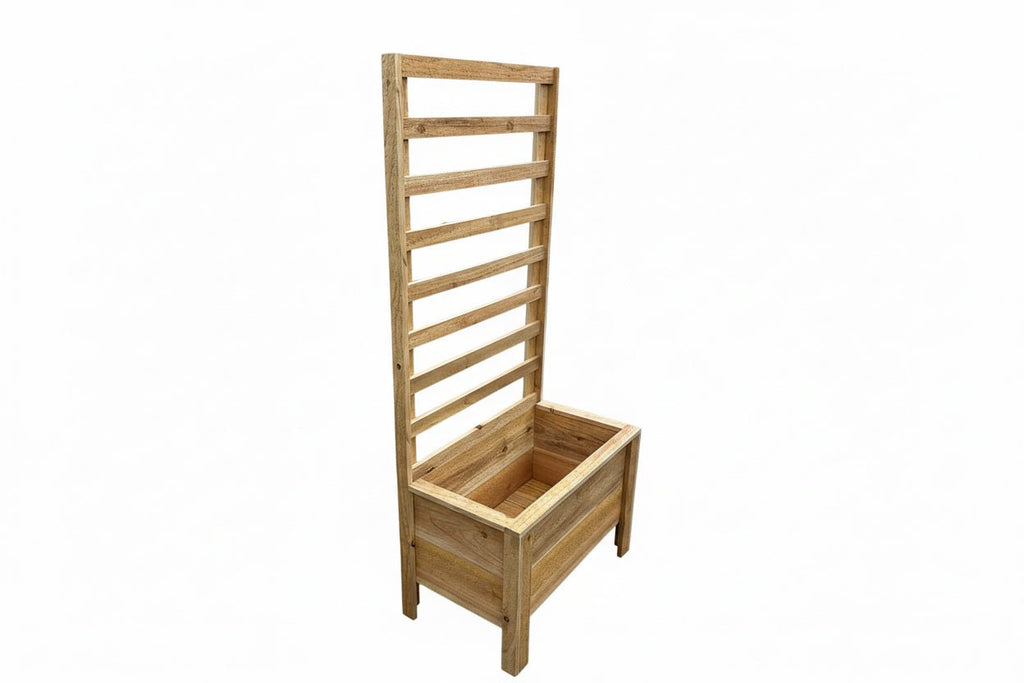 Small cedar trellis planter - Creatn Sawdust
