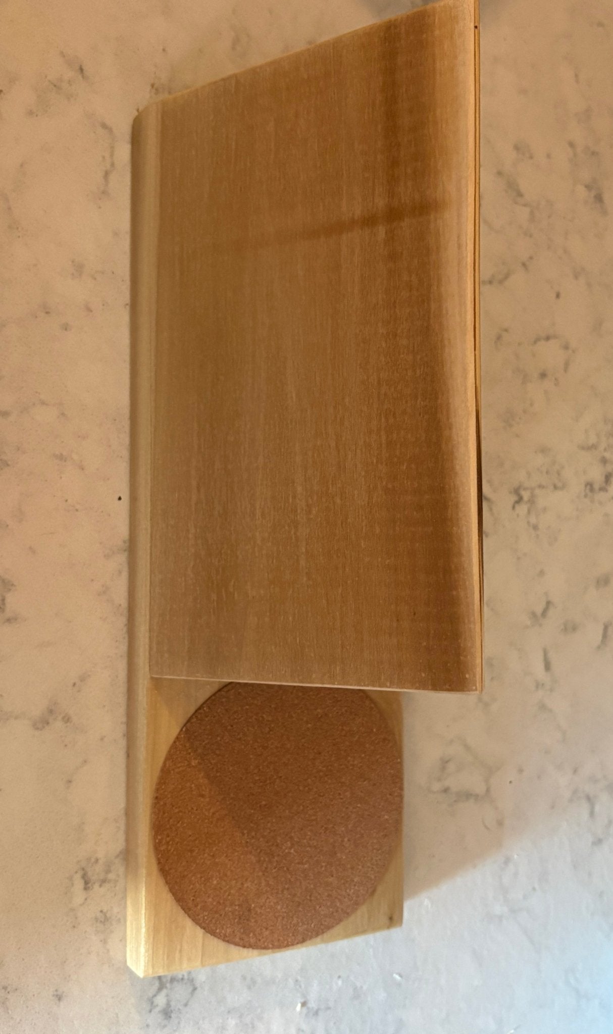 Wooden Book Page Keeper with Coffee Mug Holder – Reading Stand, Book Lover Gift, Handmade Wood Accessory - Creatn Sawdust