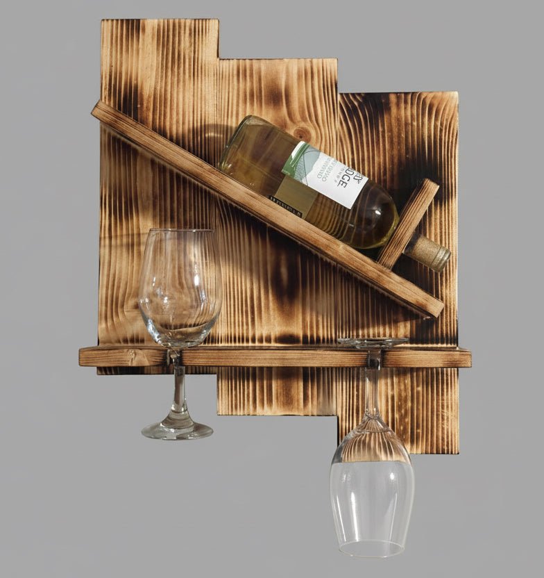 Wooden Wine Rack - Creatn Sawdust